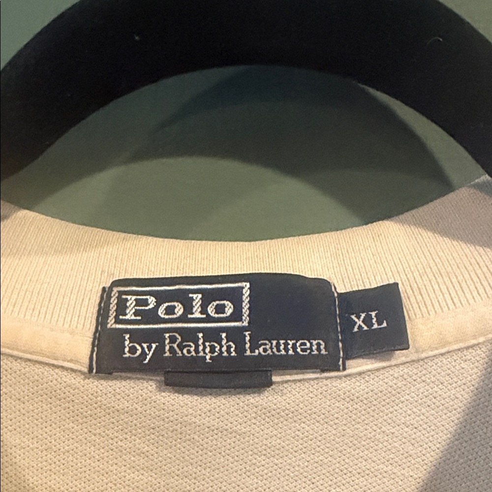 Polo by Ralph Lauren Men's White Long Sleeve Polo - Picture 2 of 4